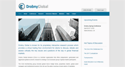 Desktop Screenshot of drobny.com