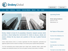 Tablet Screenshot of drobny.com
